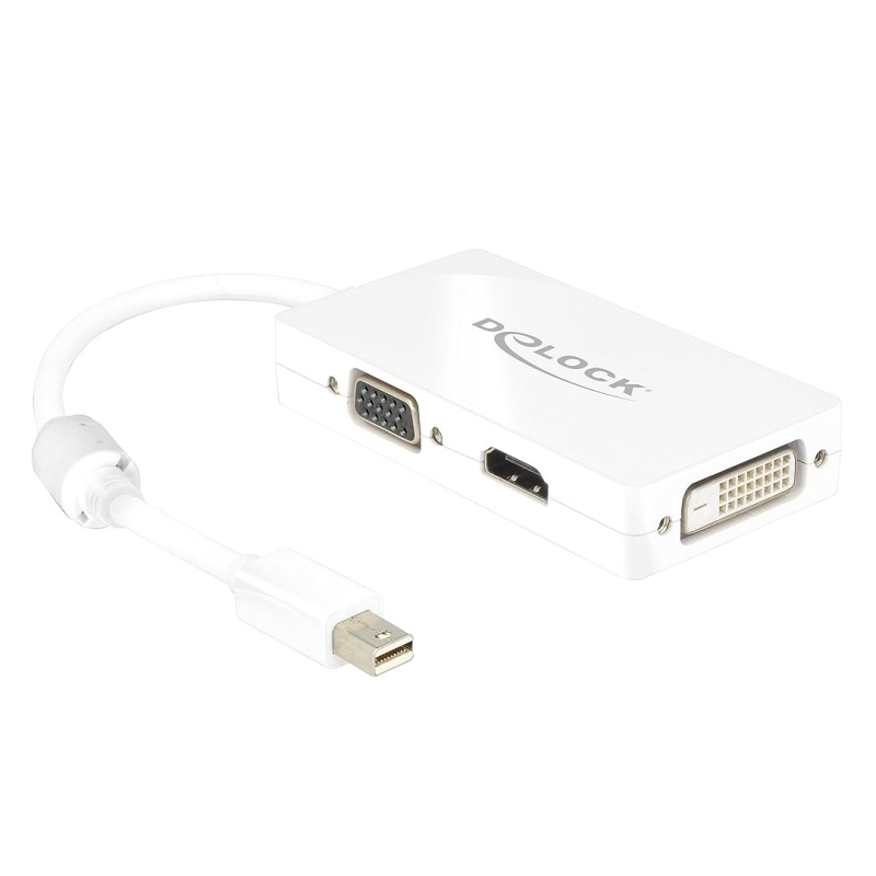 Adaptateur Mini DisplayPort vers VGA/DVI/HDMI