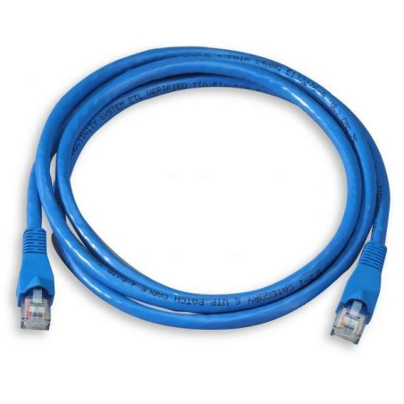 Câble réseau 2 mètres CAT.6 bleu