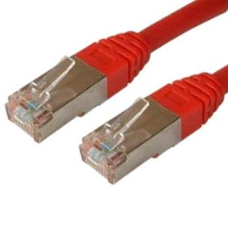 Câble réseau 0,5 mètre CAT.6 rouge