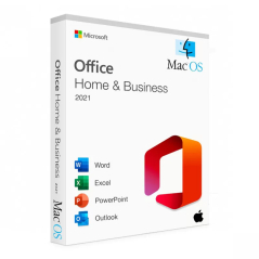 Licence OEM Office Home & Business 2021 monoposte Mac