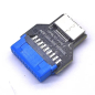 Adaptateur USB 3.0 19 broches interne vers USB-E interne