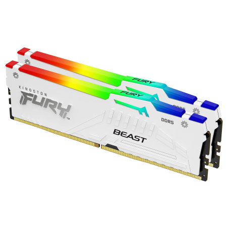 Fury Beast 32 Go (2x16 Go) DDR5 6000 MHz CL36 (blanc)