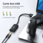 Carte son externe USB