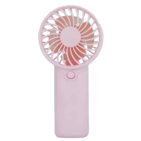 Mini ventilateur portable rose