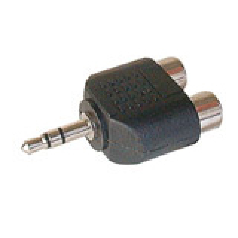 Adaptateur jack 3,5 mm vers 2 x RCA 