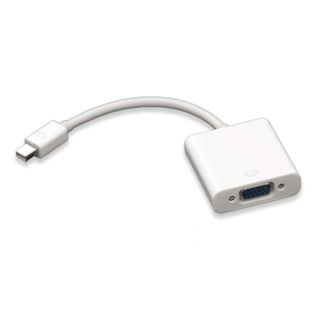 Adaptateur Mini DisplayPort vers VGA 20 cm (blanc)