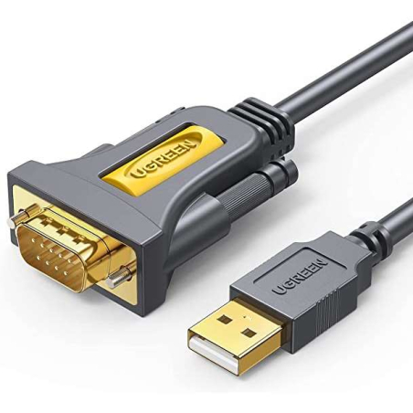 Câble USB vers RS232 DB9 COM 1,80 mètre