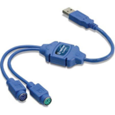 Adaptateur USB vers 2 x PS/2