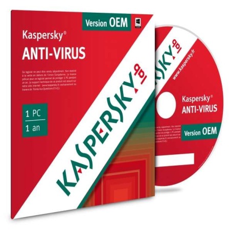 Antivirus licence OEM pour 1 poste et 1 an de service