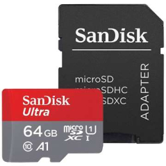 Carte SD MicroSDHC 64 Go SDSQUAR-064G-GN6MA