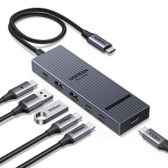 Revodok Pro 1061 USB-C vers Ethernet/HDMI/USB