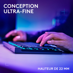 G515 TKL Lightspeed mécanique linéaire (noir)